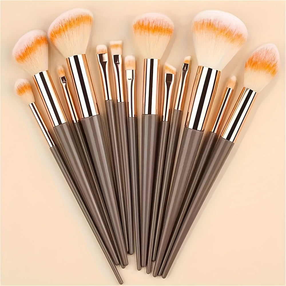 Complete Makeup Brush Set with 13/20/33pcs, Featuring Soft Brushes, Beauty Blenders, Puffs, And More to Meet All Your Beauty Requirements, Suitable for Everyone from Beginners to Professionals. A Perfect Gift for Birthdays, C